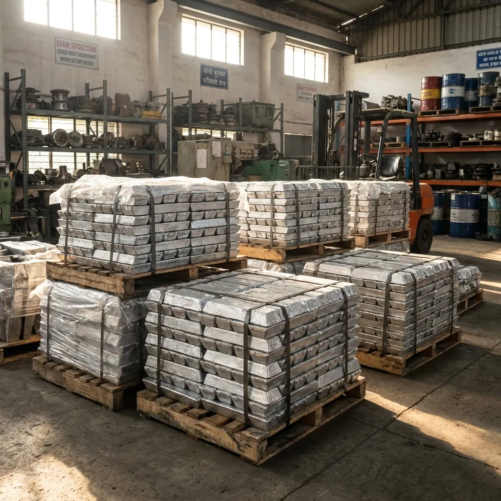 Aluminium ingots