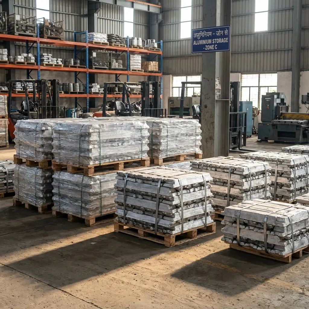 Aluminium ingots