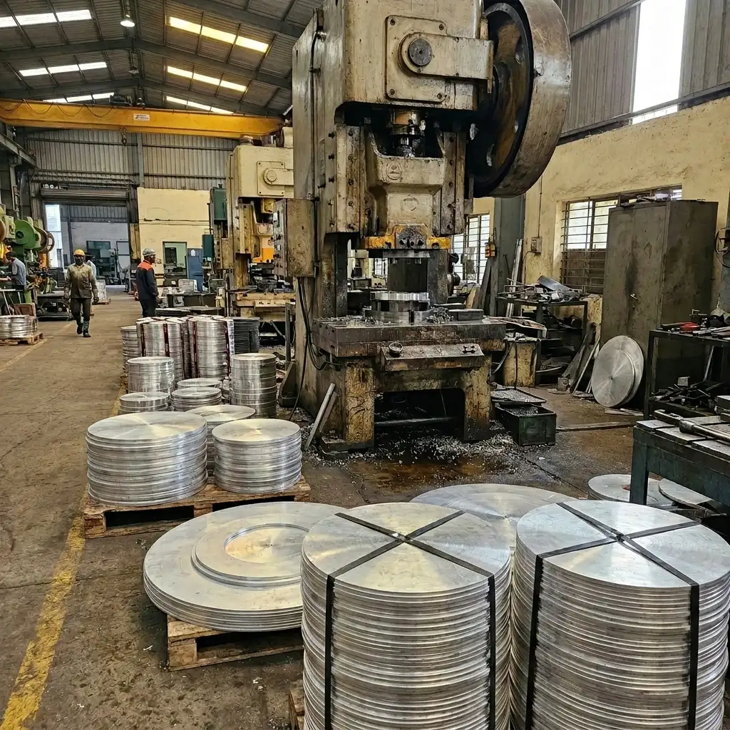 Aluminium circles