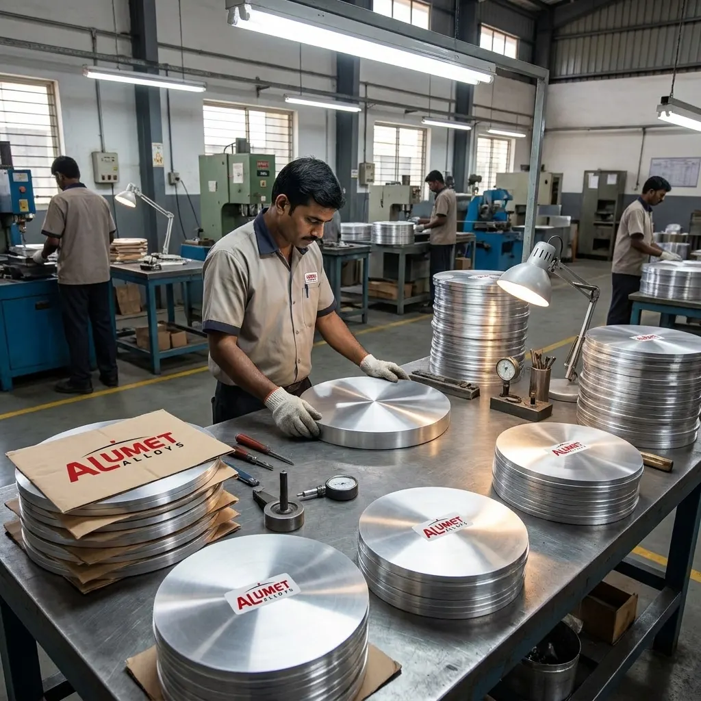 Aluminium circles